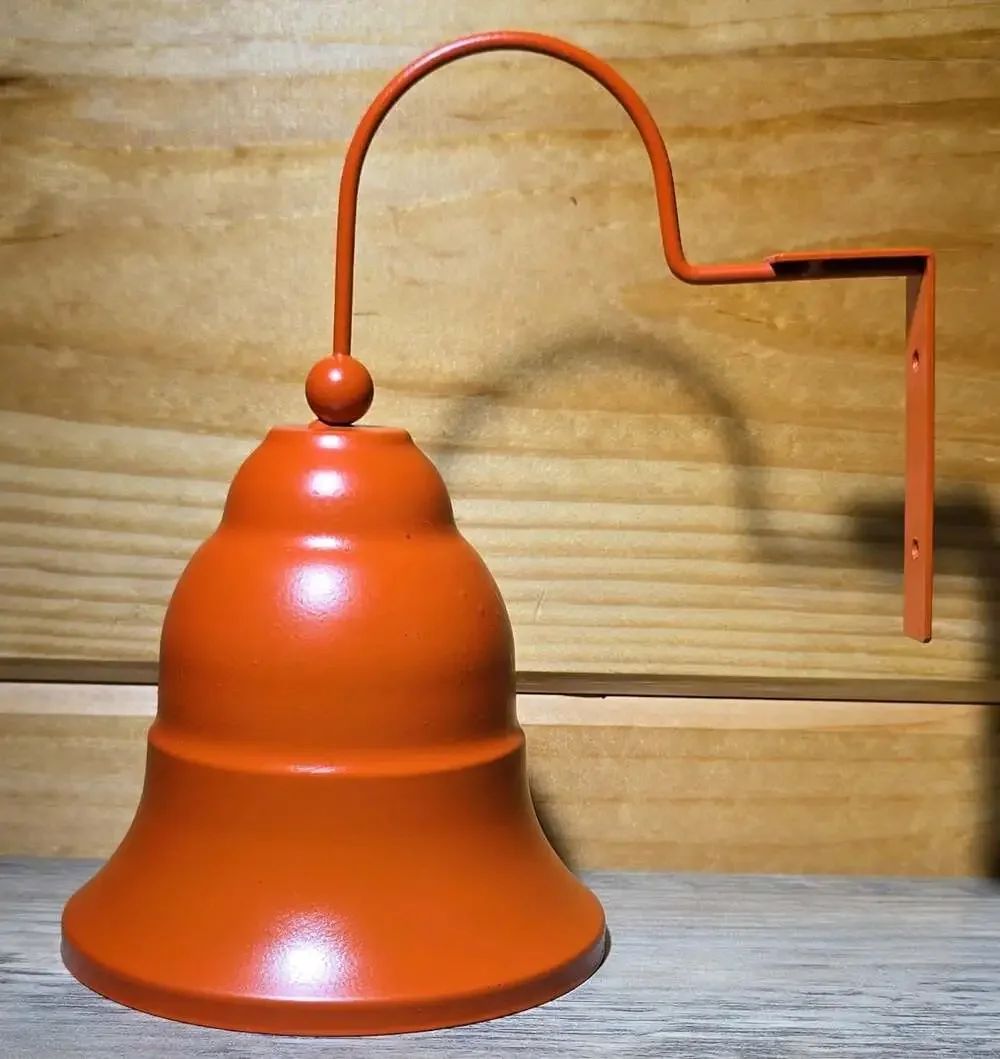 Orange Metal Bell 5